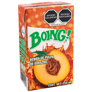 Boing T Brik  250Ml C/27 Pzas Durazno