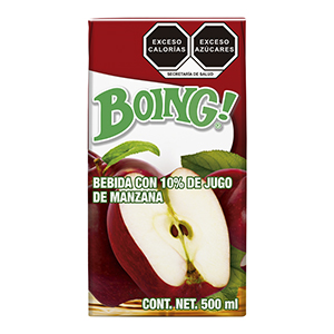 boing T Brik 500Ml C/24 Pzas Manzana